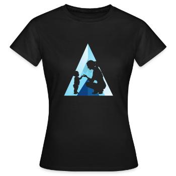 Babysitter Erziehung - Frauen T-Shirt - Schwarz - Vorne - AI Model Female 172 dark (172cm)