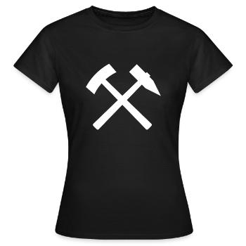 Hammer Iron - Women's T-Shirt - black - Front - AI Model Female 172 dark (172cm)