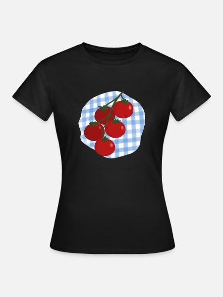 Tomaten - Frauen T-Shirt - Schwarz