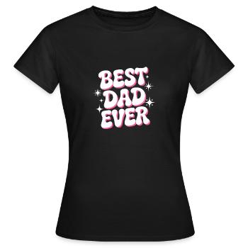 Bester Vater aller Zeiten - Frauen T-Shirt - Schwarz - Vorne - AI Model Female 172 dark (172cm)