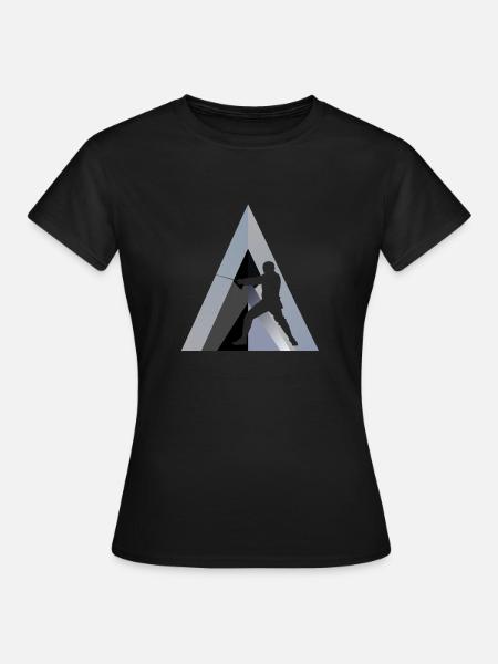 Concours de fleuret d’escrime - T-shirt Femme - noir