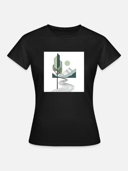 Kreativität - Frauen T-Shirt - Schwarz