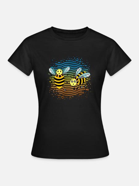 Insekten - Frauen T-Shirt - Schwarz