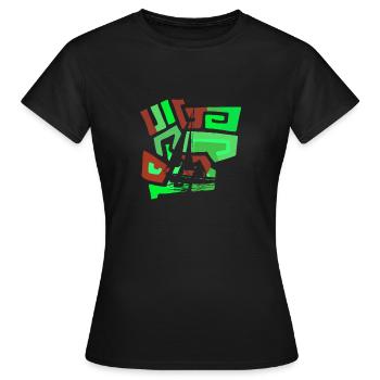 Sailing Boats Sailing - Women's T-Shirt - black - Front - AI Model Female 172 dark (172cm)