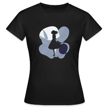 Chers couples, l’unité - T-shirt Femme - noir - Devant - AI Model Female 172 dark (172cm)