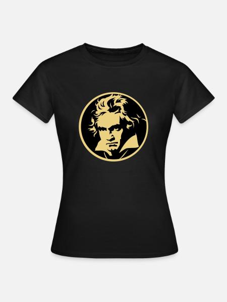 Roll Over Beethoven (2 couleurs) - T-shirt Femme - noir