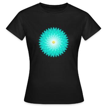 Grafik - Frauen T-Shirt - Schwarz - Vorne - AI Model Female 172 dark (172cm)