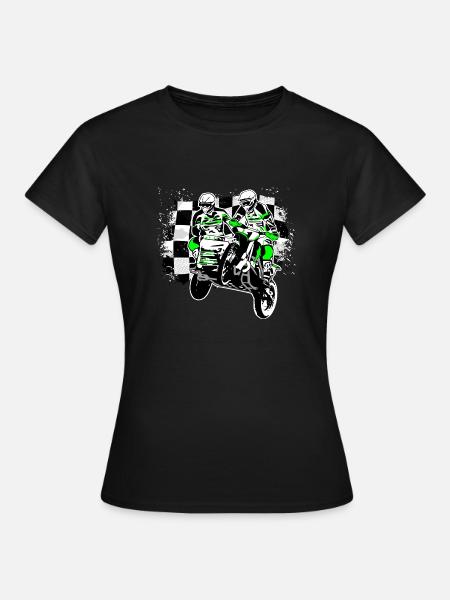 Sidecar MotoCross - Women's T-Shirt - black