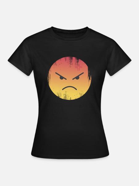 En colère - T-shirt Femme - noir