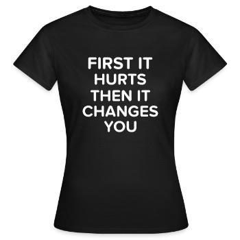 Fußball Football - T-shirt Femme - noir - Devant - AI Model Female 172 dark (172cm)
