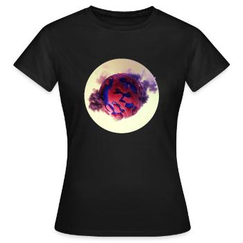 Purple Earth - Frauen T-Shirt - Schwarz - Vorne - AI Model Female 172 dark (172cm)