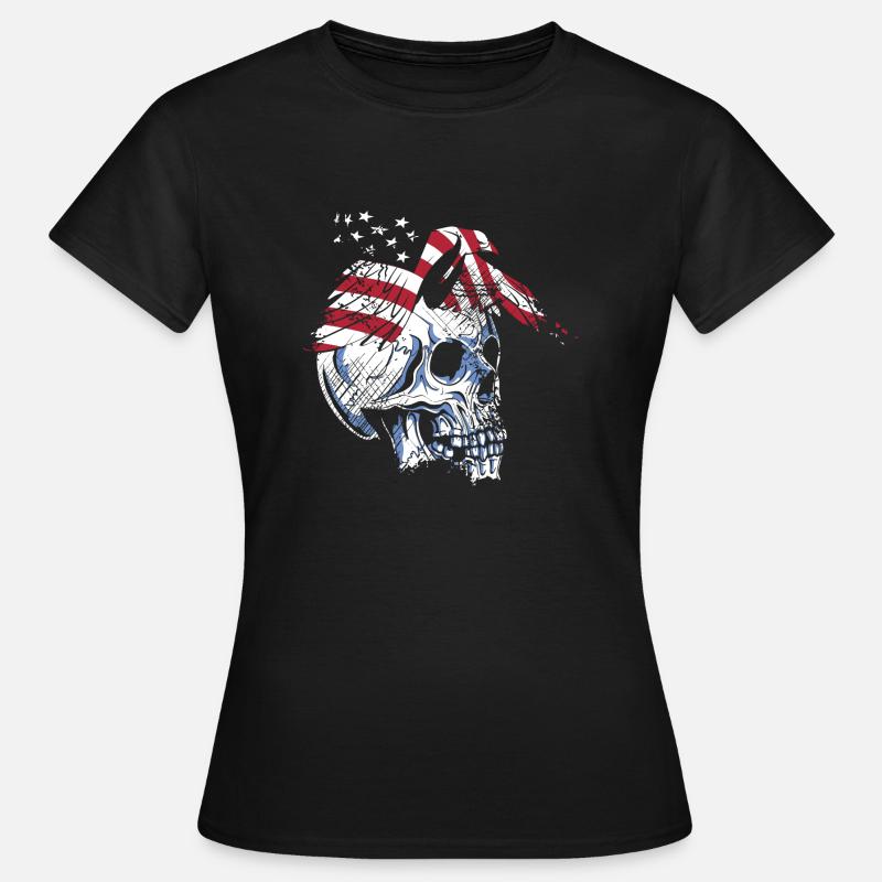 Skull Eagle - Women's T-Shirt - black