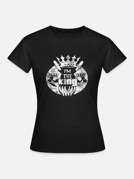 I´m the King - Frauen T-Shirt - Schwarz