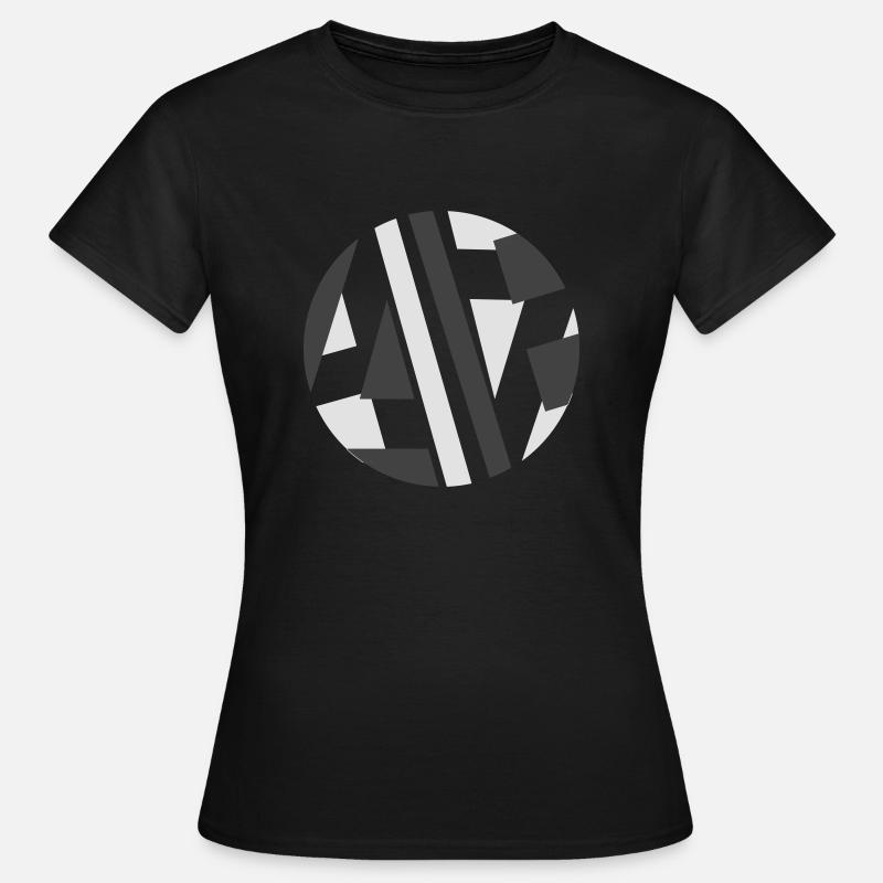 Abstract Design - Women's T-Shirt - black