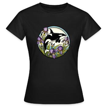 Orque - T-shirt Femme - noir - Devant - AI Model Female 172 dark (172cm)