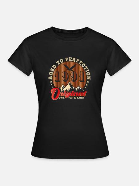 Kultiges Jubiläum 1991 - Frauen T-Shirt - Schwarz