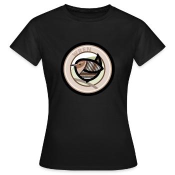 Troglodyte - T-shirt Femme - noir - Devant - AI Model Female 172 dark (172cm)