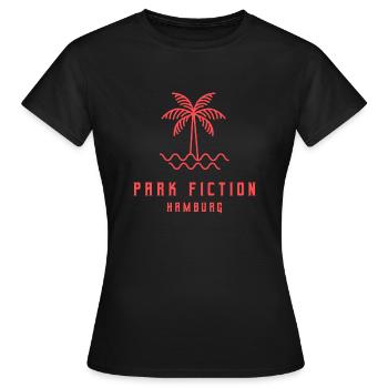 Hamburg #1 - Frauen T-Shirt - Schwarz - Vorne - AI Model Female 172 dark (172cm)