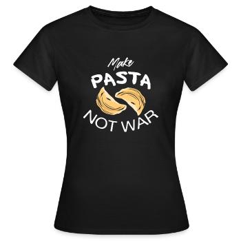 Pasta Pasta - Frauen T-Shirt - Schwarz - Vorne - AI Model Female 172 dark (172cm)
