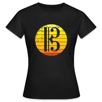 Viola Key Viola Viola Violist - Women's T-Shirt - black - Front - AI Model Female 172 dark (172cm)