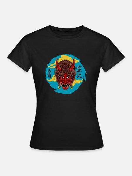 The Devil At Night - Frauen T-Shirt - Schwarz