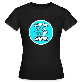 Brûler ses dernières cartouches - T-shirt Femme - noir - Devant - AI Model Female 172 dark (172cm)