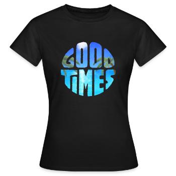 Prospérité - T-shirt Femme - noir - Devant - AI Model Female 172 dark (172cm)