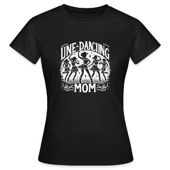 Mama tanzt Danse en ligne Maman - T-shirt Femme - noir - Devant - AI Model Female 172 dark (172cm)