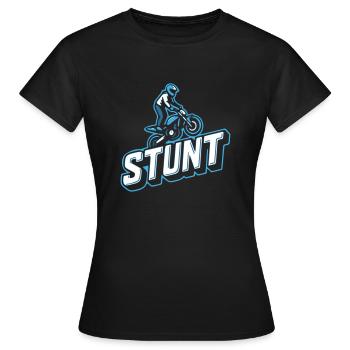 Stunt - T-shirt Femme - noir - Devant - AI Model Female 172 dark (172cm)