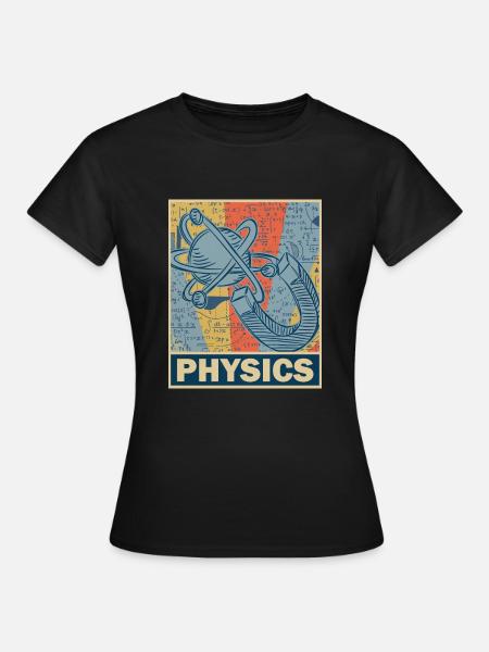 Physics Retro Vintage - Women's T-Shirt - black