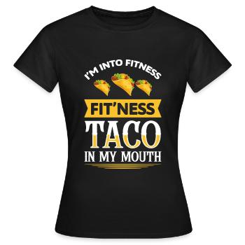 Büfett Speisen Feinschmecker - Frauen T-Shirt - Schwarz - Vorne - AI Model Female 172 dark (172cm)