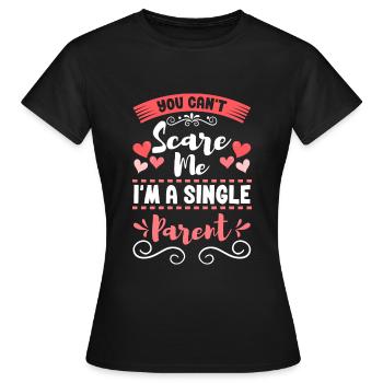 Elternteil Kind Vatertag Verantwortung - Frauen T-Shirt - Schwarz - Vorne - AI Model Female 172 dark (172cm)