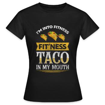 Connaisseurs de repas - T-shirt Femme - noir - Devant - AI Model Female 172 dark (172cm)