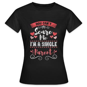 Eltern Kinder Verantwortung - Frauen T-Shirt - Schwarz - Vorne - AI Model Female 172 dark (172cm)