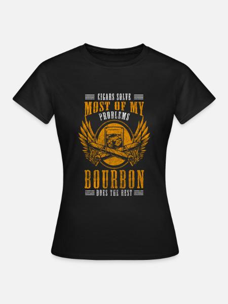 Zigarette Nervös - Frauen T-Shirt - Schwarz