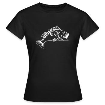 Barsch - Frauen T-Shirt - Schwarz - Vorne - AI Model Female 172 dark (172cm)