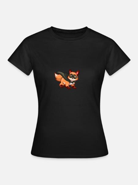Super vos! - Vrouwen T-shirt - zwart
