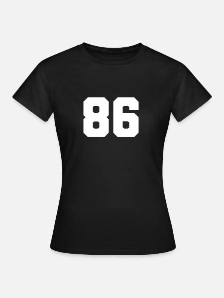 Team 86 - Frauen T-Shirt - Schwarz