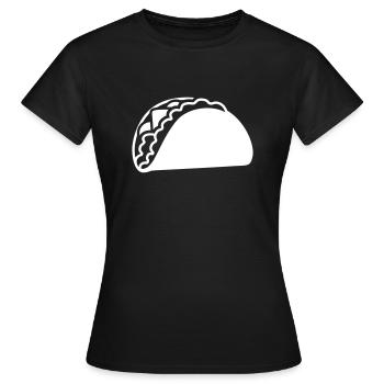 Taco - T-shirt Femme - noir - Devant - AI Model Female 172 dark (172cm)