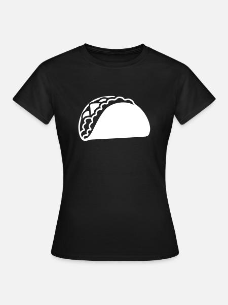 Taco - Frauen T-Shirt - Schwarz