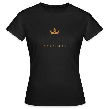 Tab Original Family Logo - Women's T-Shirt - black - Front - AI Model Female 172 dark (172cm)