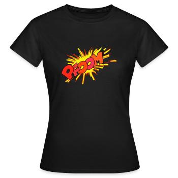 Explosion Bombe - T-shirt Femme - noir - Devant - AI Model Female 172 dark (172cm)
