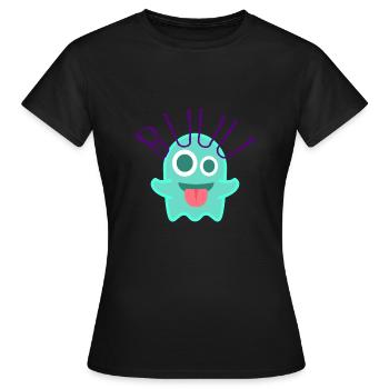 Geist - T-shirt Femme - noir - Devant - AI Model Female 172 dark (172cm)