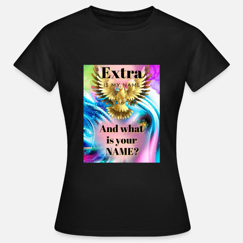 Conception EXTRA - T-shirt Femme - noir