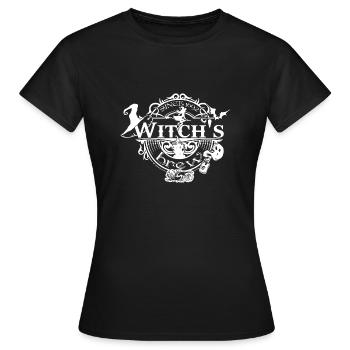 Die Infusion der Hexe - Küchendekor - Frauen T-Shirt - Schwarz - Vorne - AI Model Female 172 dark (172cm)