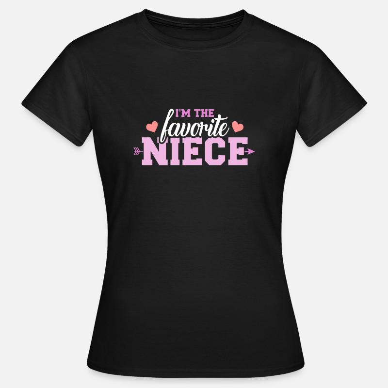 niece - Women's T-Shirt - black