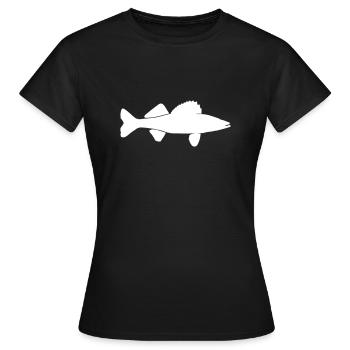 Zander - Frauen T-Shirt - Schwarz - Vorne - AI Model Female 172 dark (172cm)
