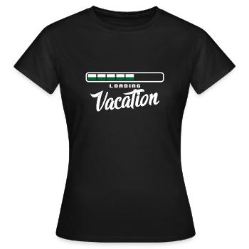 Drapeau de Saxe Drapeau saxon Ossi Holiday SN - T-shirt Femme - noir - Devant - AI Model Female 172 dark (172cm)