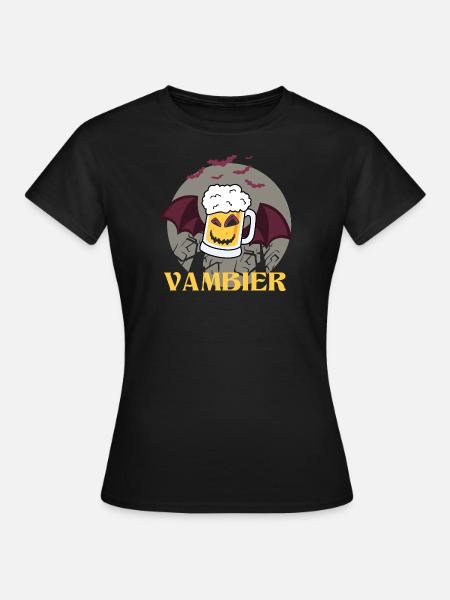 Vambier - Frauen T-Shirt - Schwarz