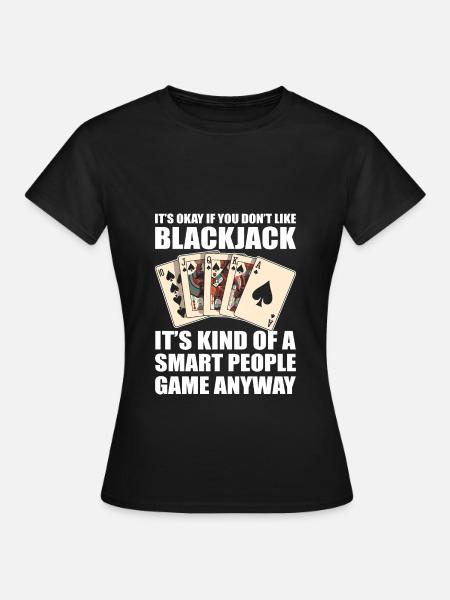 Blackjack Black Jack - Frauen T-Shirt - Schwarz